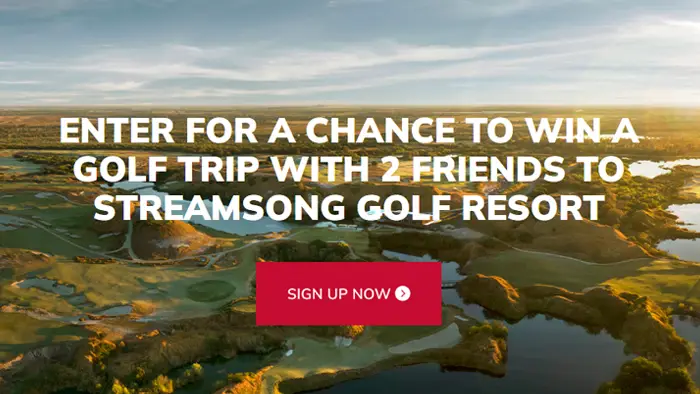 Enter for your chance to win a golf trip for two to Streamsong Golf Resort in Bowling Green, Florida. It’s time for that bucket list trip.  We're taking you and two friends on a round-trip to Streamsong Golf Resort in Bowling Green, Florida to play with Roger Steele. Whether you know him from his dedication to traveling as #ExitRowHero, or his dedication to diversifying the game of golf, Roger’s making huge strides (or should we say swings) in the community. 
