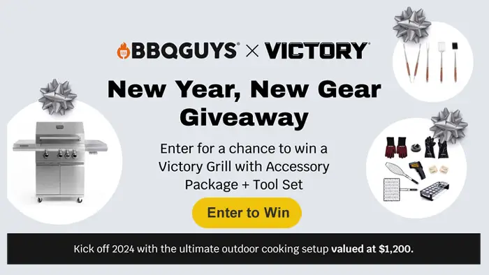 BBQGuys New Year, New Gear Sweepstakes