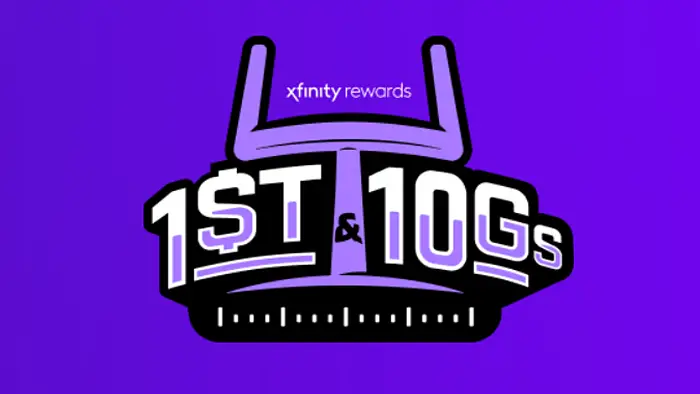Xfinity Rewards is giving away $10,000 to a different lucky winner for every eligible 1st and 10 during the Big Game on February 11, 2024. Enter daily through February 9th for a chance to win 10 Gs.