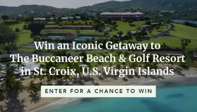 Win an Iconic Getaway to The Buccaneer Beach & Golf Resort St. Croix