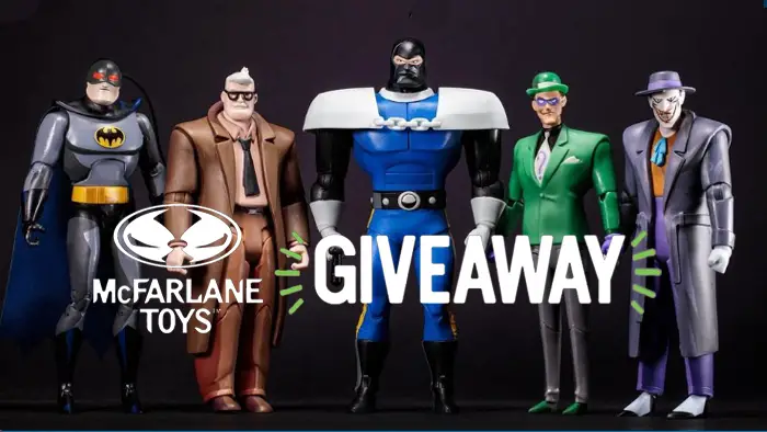 Enter for your chance to win a McFarlane Toys Item SIGNED by Todd McFarlane. Thirty (30) winners will be selected. One item per prize. Prizes to be distributed at random to each of the 30 winners.