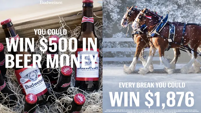 Budweiser Super Bowl Sunday Meet the Clydesdales Big Game Giveaways