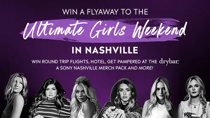 In honor of International Women's Month, enter to win the Ultimate Girls Weekend giveaway! Enter to win a weekend in Nashville for you & a friend! Some of the prizes include: roundtrip flights, hotel, blow outs at the DryBar Nashville, an exclusive merch pack & more! 