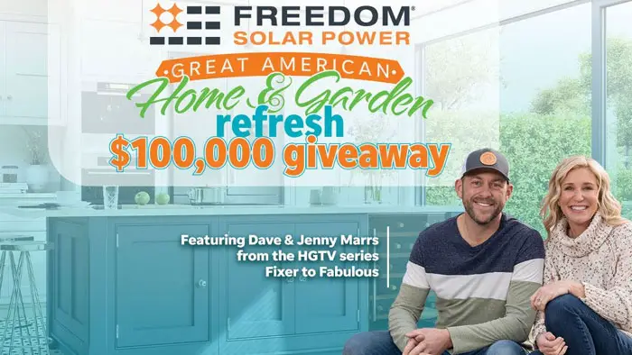 The Great American Home & Garden Refresh $100,000 Giveaway