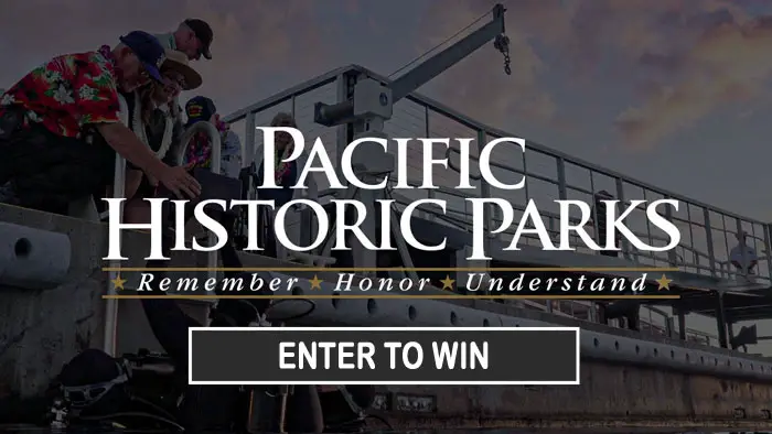 Enter for your chance to win an all expenses Paid Hawaii WWII Immersion Vacation to Pearl Harbor. The grand prize includes tours of all four of the city's iconic memorials and museums. No purchase is required to enter or win. The promotion includes round-trip airfare, a four-night stay in Waikiki, and an excursion dinner for two in Waikiki and museum tours.