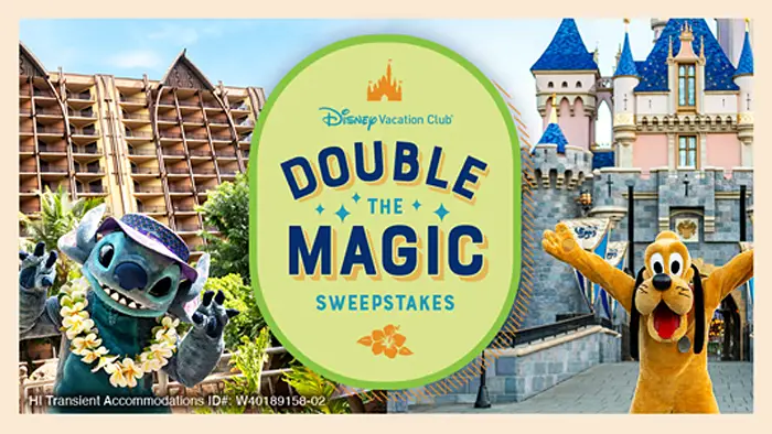 Disney Vacation Club Double the Magic AULANI Resort Sweepstakes