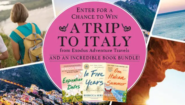 Simon & Schuster Adventure to the Amalfi Coast Sweepstakes