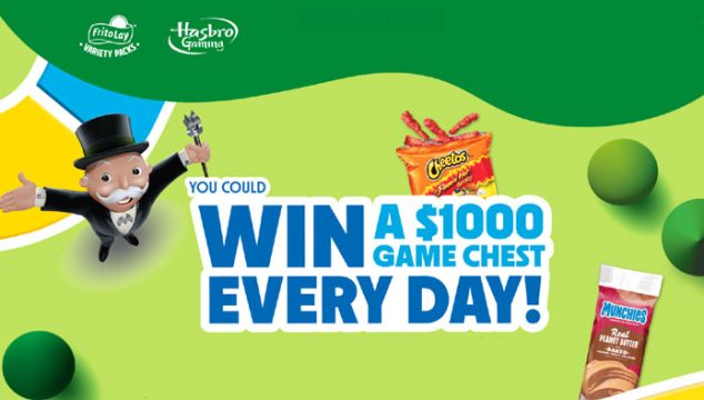 Frito-lay Hasbro Play Together, Win Together Instant Win Game