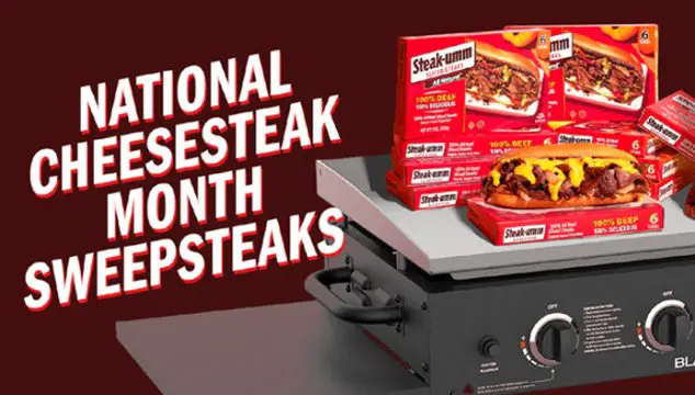 National Cheesesteak Day is on March 24, but guess what? One day isn’t enough for this beefy masterpiece of a sandwich. That’s why Steak-umm is dedicating a whole month to it instead, and celebrating by giving away umm-azing prizes like: