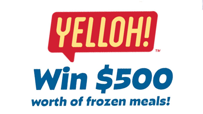 Win $500 Worth of Delicious Frozen Food Favorites from Yelloh