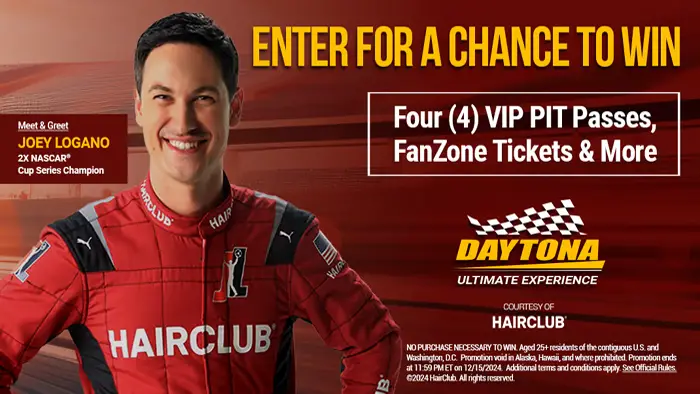 Hair Club for Men Win the Ultimate Daytona Race Experience Giveaway