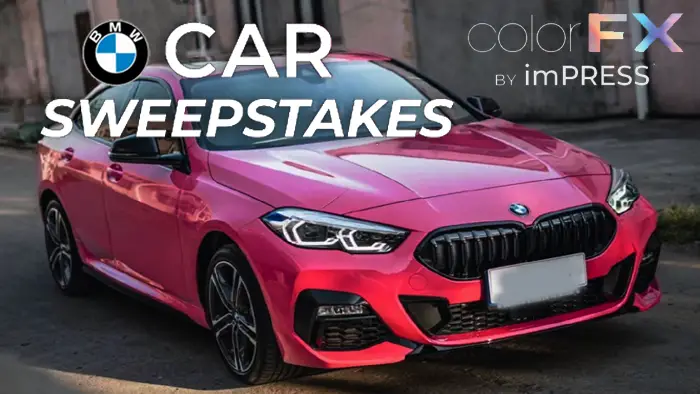 colorFX by imPRESS BMW 2 Series Coupe Sweepstakes