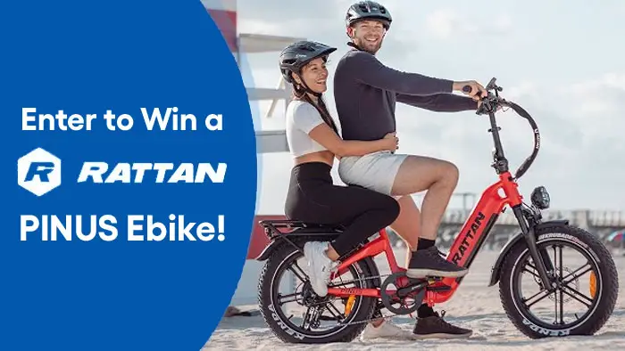 Win a Rattan Pinus e-Bike and Bike Lock