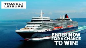 Enter for your chance to win an Alaska Voyage on Cunard's Queen Elizabeth® featuring a Balcony stateroom for two on a seven-night Queen Elizabeth voyage sailing round trip from Seattle, WA; Round-trip, coach class commercial air transportation and ground transfers for Winner and Cruise Guest from a major international airport and one night hotel accommodations in Seattle, WA