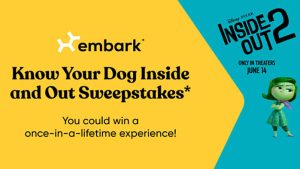 Know Your Dog Pixar's Inside and Out Movie Premiere Sweepstakes