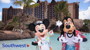 Enter the Southwest Take Flight Sweepstakes for your chance to win a Vacation Package for four to discover magic in Hawaii at AULANI, A Disney Resort & Spa!