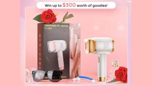 Aopvui IPL Laser Hair Removal & Amazon eGift Card Mother’s Day Giveaway