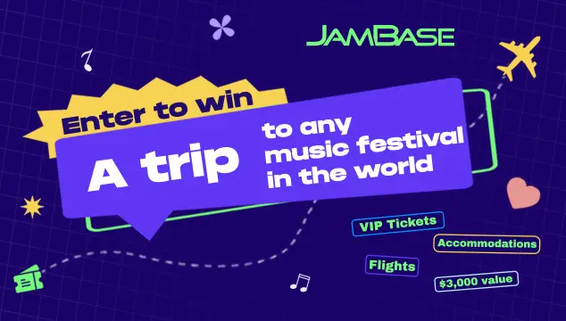 JamBase's Win a Trip to Any Music Festival Sweepstakes