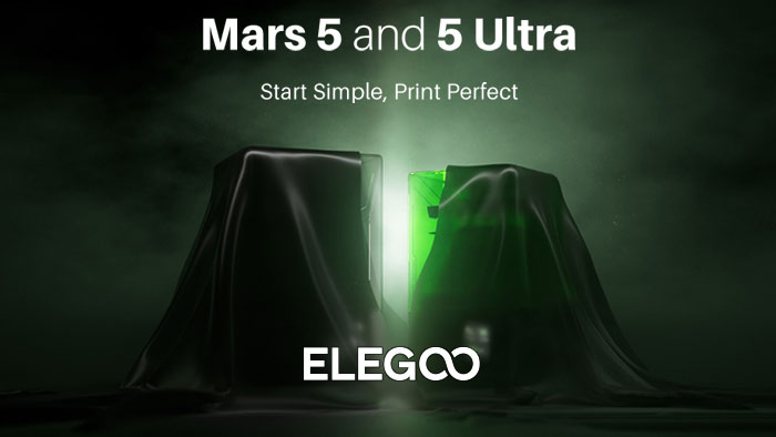 ELEGOO Mars5Ultra 3D Printer & Materials Giveaway