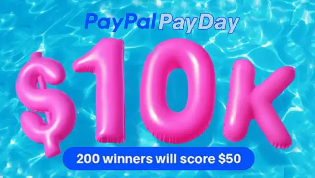 #PayPalPayDay Sweepstakes