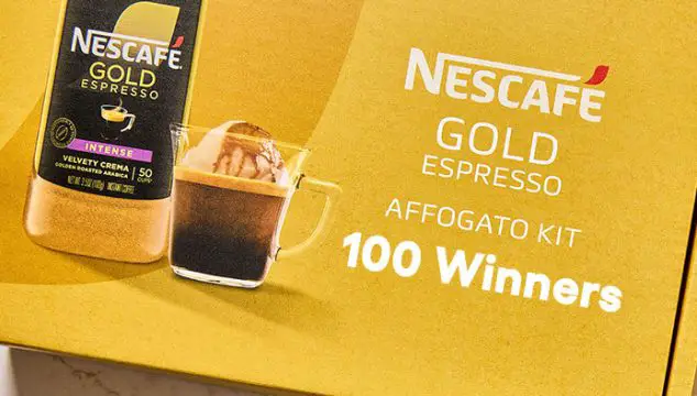 Nestlé USA Nescafé Affogato Kit Sweepstakes (100 Winners)