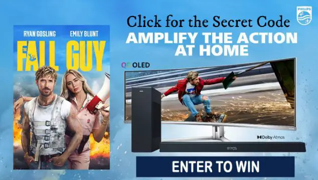 Philips Sound and Vision is giving away three (3) ultimate tech bundles of QD OLED monitor and Dolby Atmos soundbar with digital download of The Fall Guy. Enter now for a chance to turn your home into a theater with over $4000 in prizes!