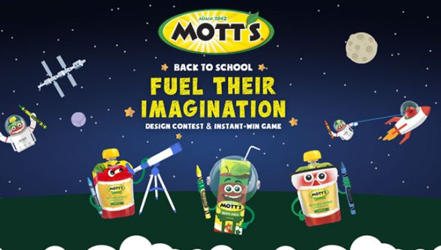 Play the Mott’s Back to School Design Instant Win Game daily for your chance to win from over 4,600 prizes. If you have a child ages 5 to 12 you can also enter the contest for your chance to win a $15,000 tuition and Crayola products. Let's have a BLAST! 