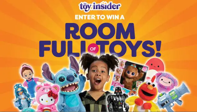 The Toy Insider’s Room Full of Toys Holiday Sweepstakes