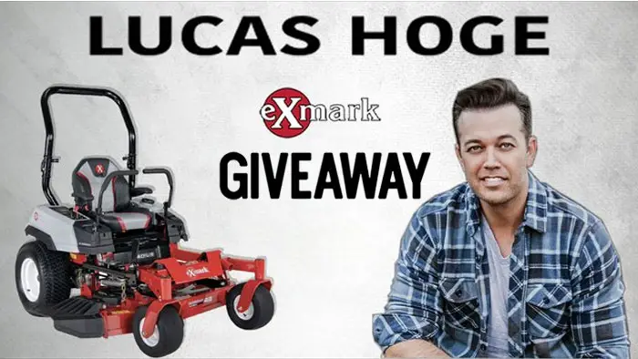 Win an Exmark Zero-Turn Mower from Tunespeak & Lucas Hoge