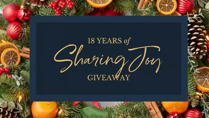 Balsam Hill 18 Years of Sharing Joy Giveaway