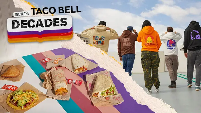 Taco Bell Decades Merch Giveaway (6,005 Prizes)