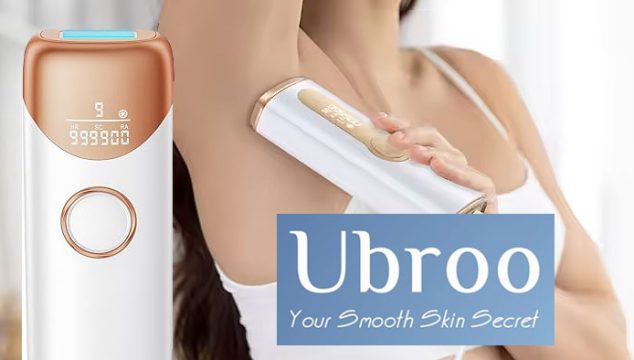 Ubroo Ice Cooling IPL Hair Removal Device New Year Giveaway