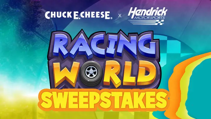 The Chuck E. Cheese Racing World Sweepstakes