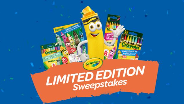 Crayola Learning Sweepstakes (5 Winners)