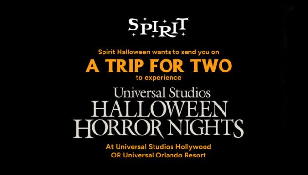 Spirit Halloween Superstores’ Halfway to Halloween Sweepstakes
