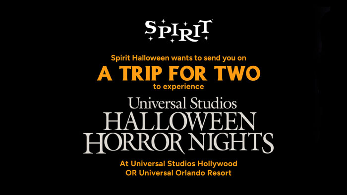 Spirit Halloween Superstores’ Halfway to Halloween Sweepstakes