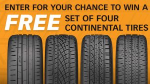 Win FREE Tires from Continental Tire POWERNATION