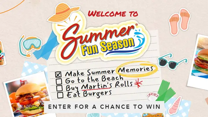 Martin’s Summer Fun Season Sweepstakes