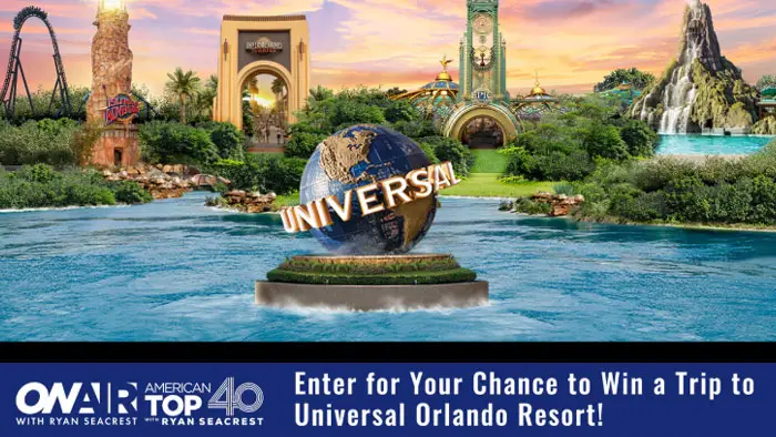 Ryan Seacrest’s Universal Orlando Resort Flyaway Sweepstakes