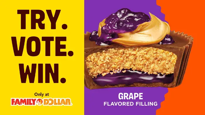 Family Dollar REESE’S PB&J What’s Your Jam? Sweepstakes