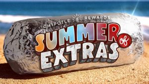 Chipotle Summer of Extras Sweepstakes (10,000 Weekly Winners)