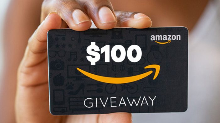 $100 Amazon eGift Card or PayPal Cash Giveaway