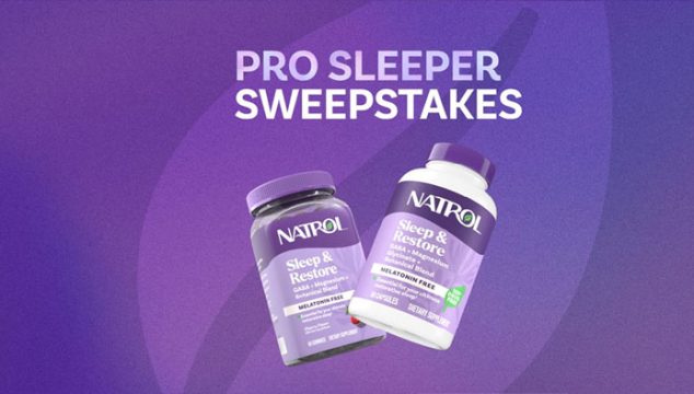 The Natrol® Pro Sleeper Sweepstakes (2,051 Winners)