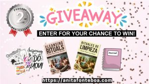 Anita Fonteboa Inspires Podcast 2nd Anniversary Giveaway