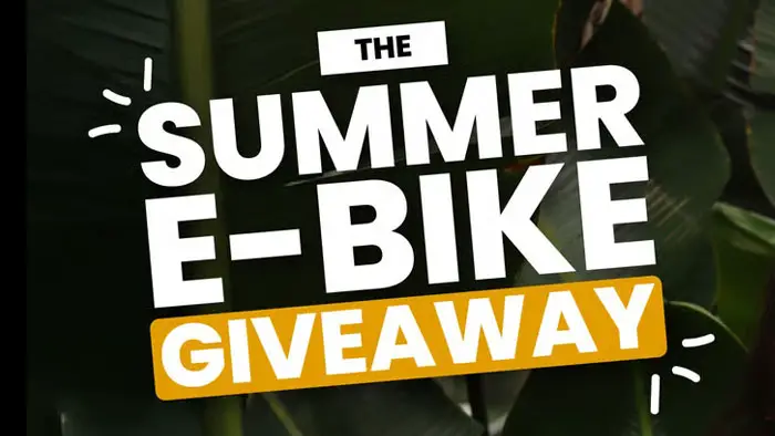 Troomy Ride into Summer eBike Giveaway (Secret Code)