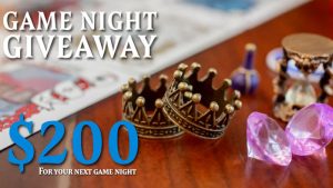 Game Night Sweepstakes from Winged Sandals Games