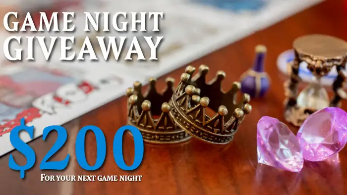 Game Night Sweepstakes from Winged Sandals Games