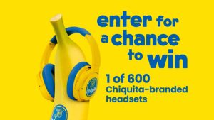 Chiquita’s Banana Day Giveaway (600 Prizes)