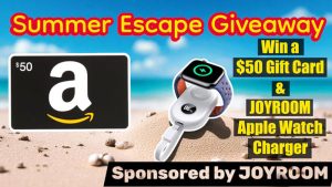 JOYROOM Summer Escape Giveaway