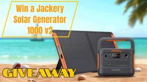 Jackery Explorer 1000 V2 Solar Generator Giveaway